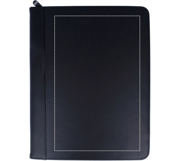 A4-Portfolio aus gebundenem Leder